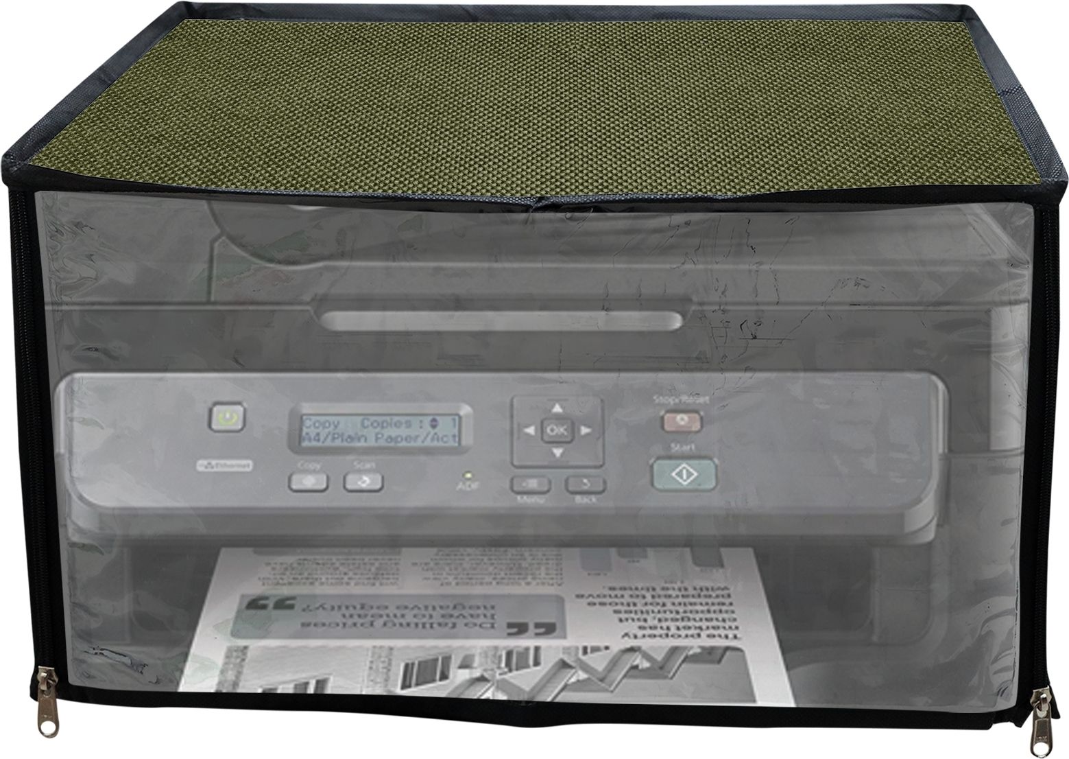 ATP Printer Cover Suitable For Epson Eco Tank M205 Printer (Green Color) Printer Cover-image-37