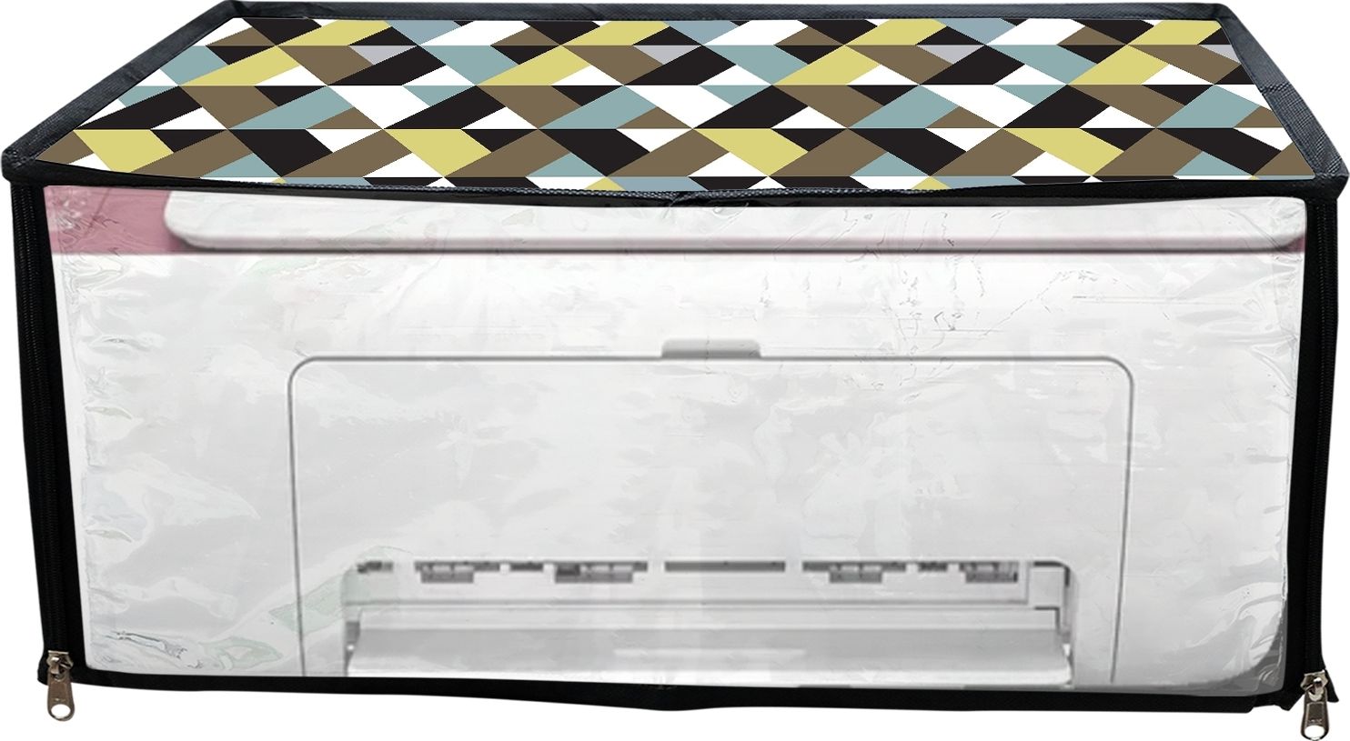 JMT Printer Cover For HP Desk Jet Ink Advantage Ultra 4929 Printer (Triangle Print) Printer Cover-picture-11