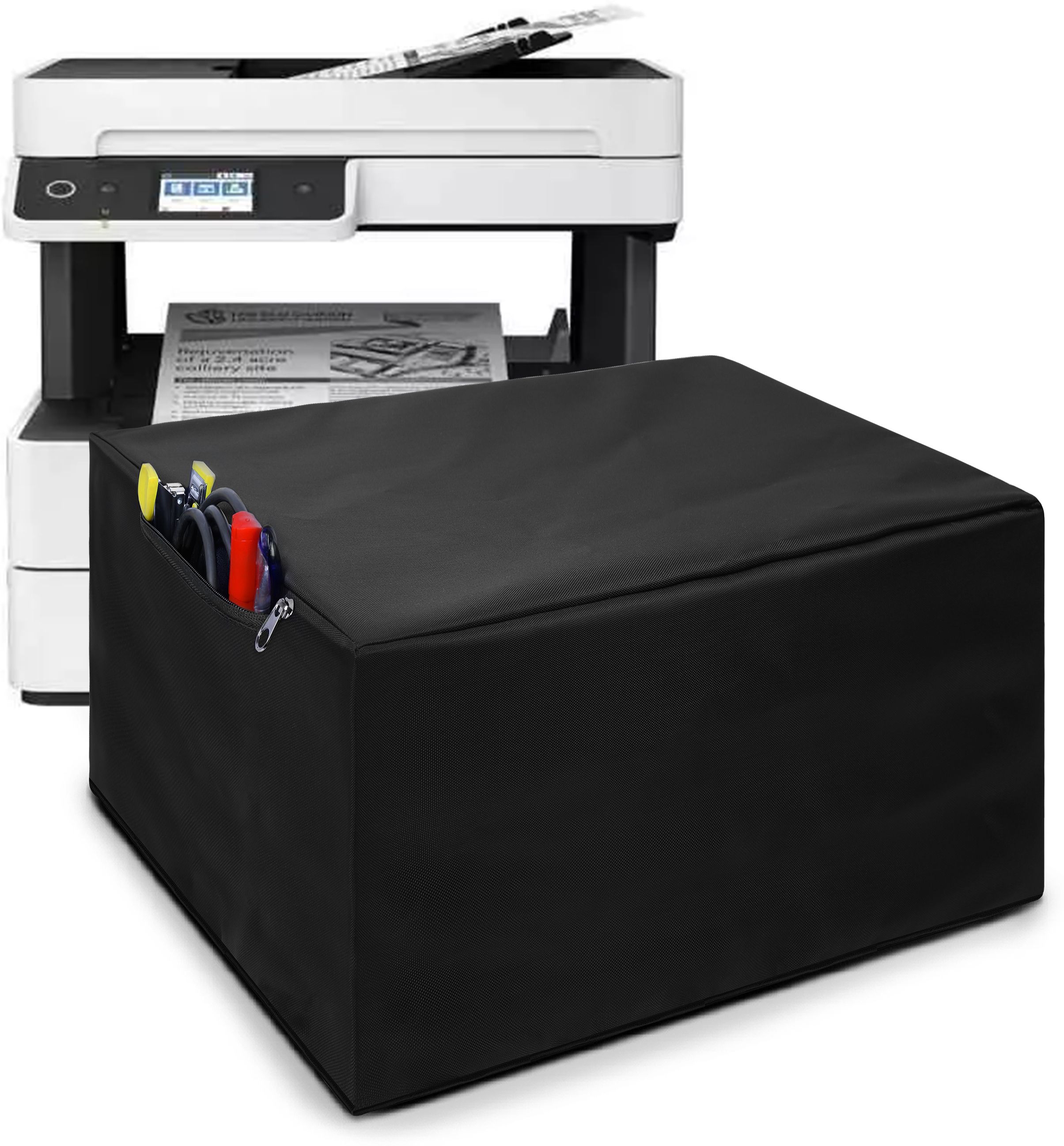 Alifiya Printer Cover for Epson EcoTank L6460 Ink Tank Printer - Black Printer Cover-image-35