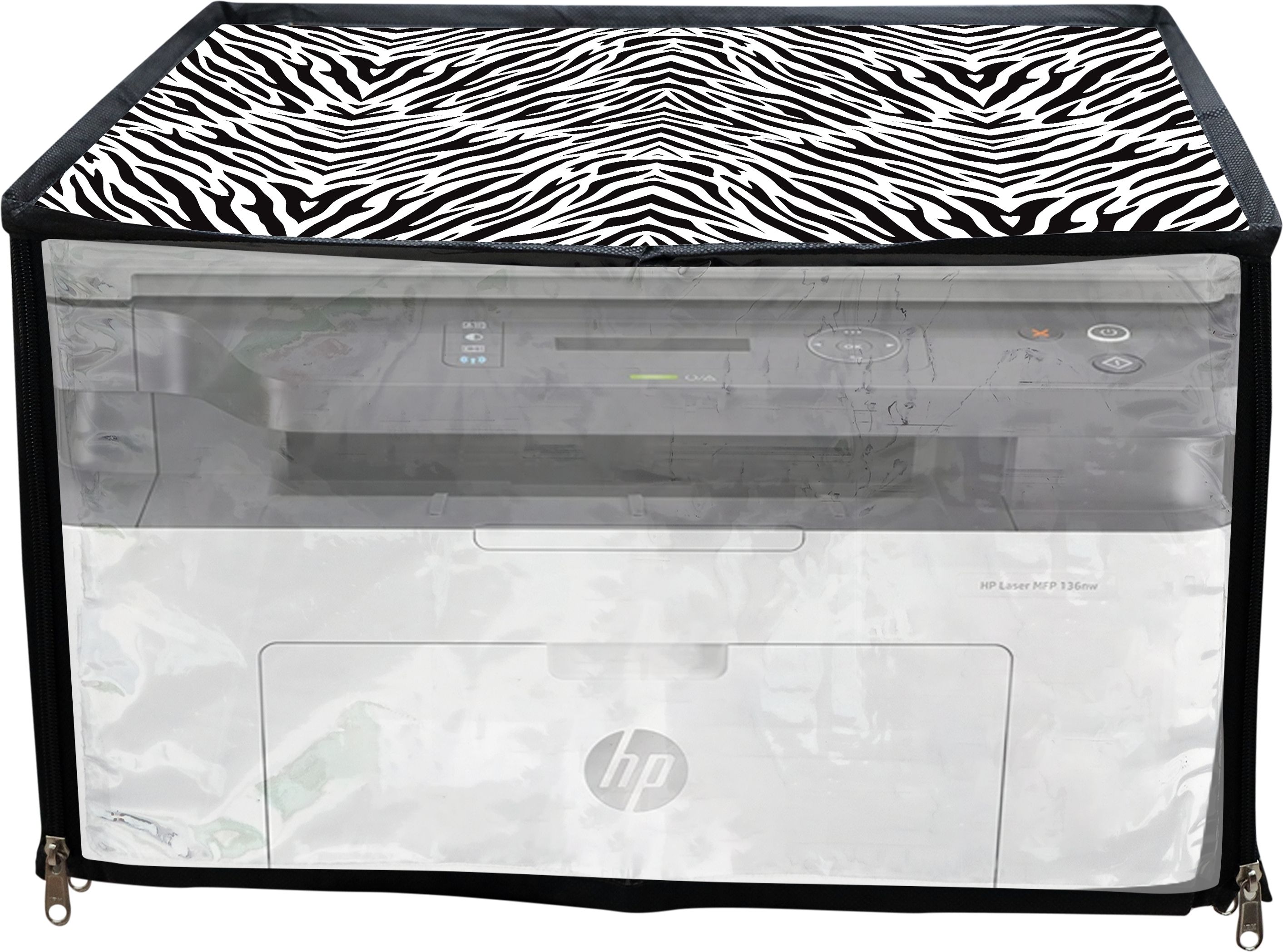 PrimeCover For HP MFP 136w Multi-Function Black Printer Cover-image-39