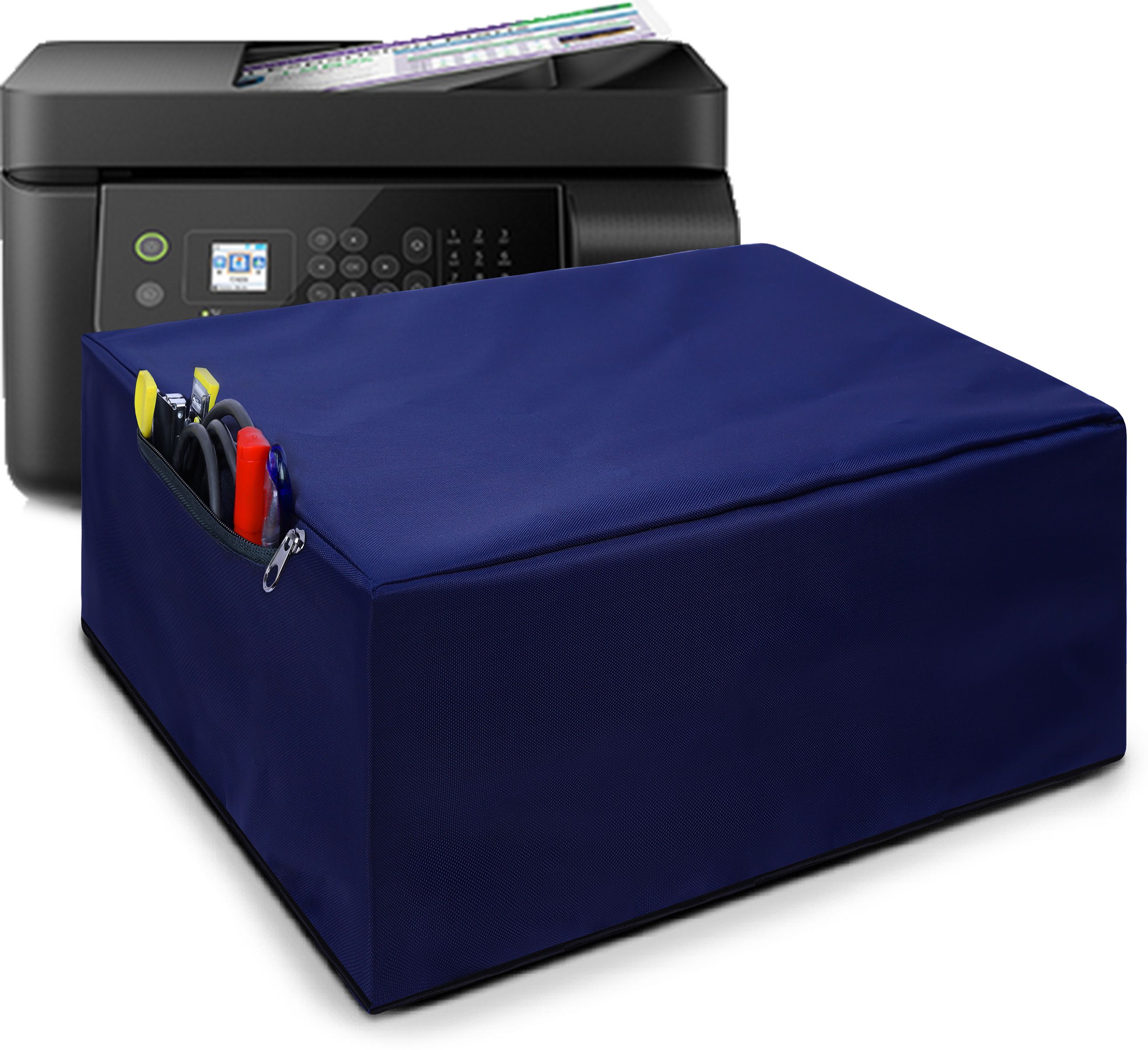 Alifiya Printer Cover For Epson L5290 All-in-One Ink Tank Printer - Blue Printer Cover-image-48