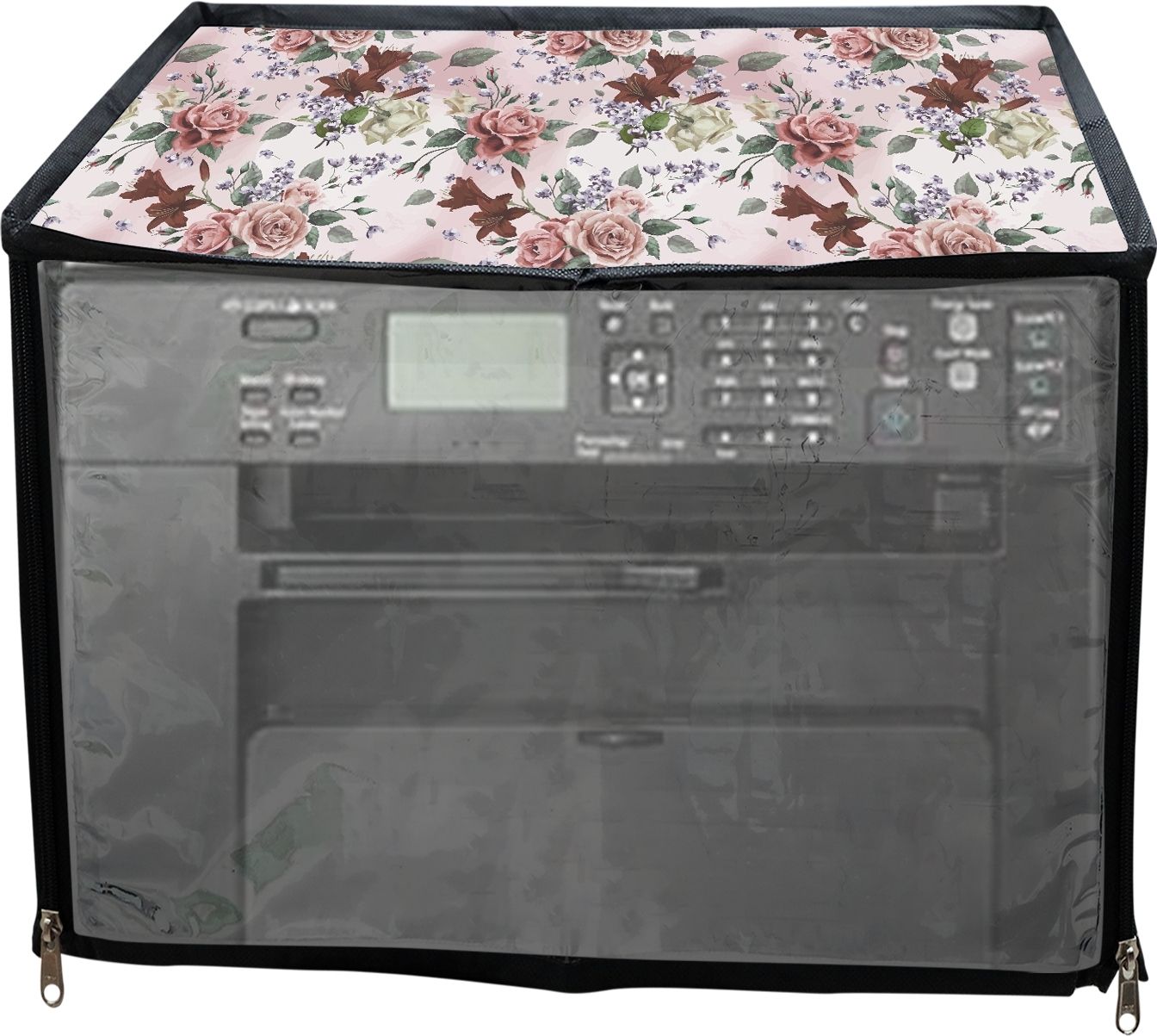 JMT Printer Cover Suitable for Canon Image Class MF 4820D Laser Printer (Pink Rose) Printer Cover-image-2