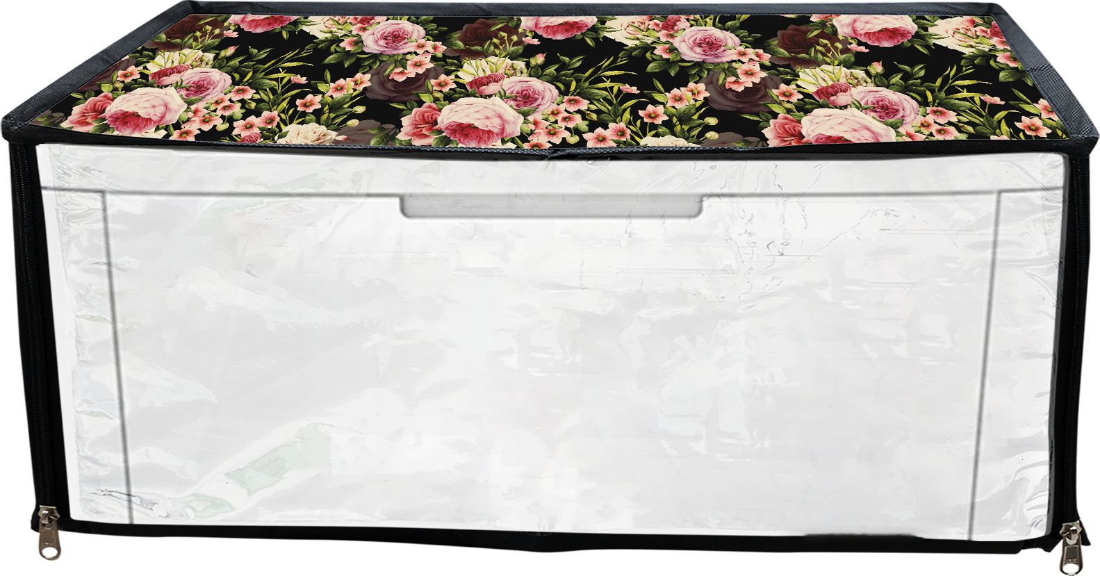 JMT Printer Cover For HP Laserjet Pro M17w Printer (Black Rose Print) Printer Cover-picture-33