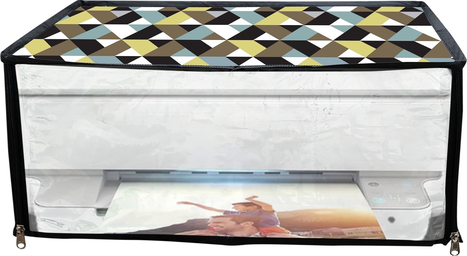 ATP HP Desk Jet Plus Ink Advantage 6075 Printer (Triangle Print) Printer Cover-image-32