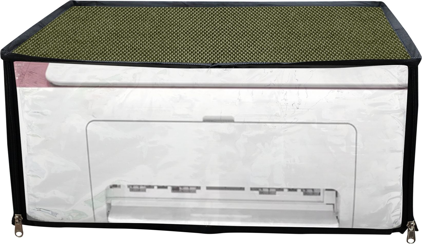 JMT Printer Cover For HP Desk Jet Ink Advantage Ultra 4929 Printer (Green Color) Printer Cover-image-0
