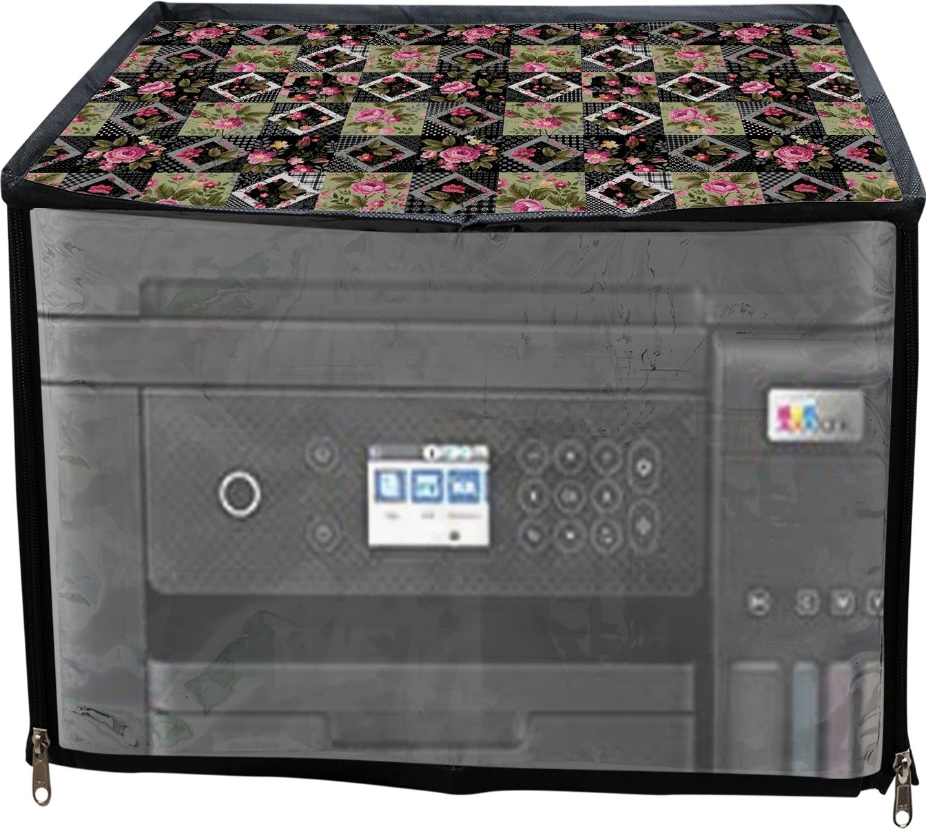 ATP Printer Cover For Epson Eco Tank L6270 Printer (Hara Check Print) Printer Cover-picture-20