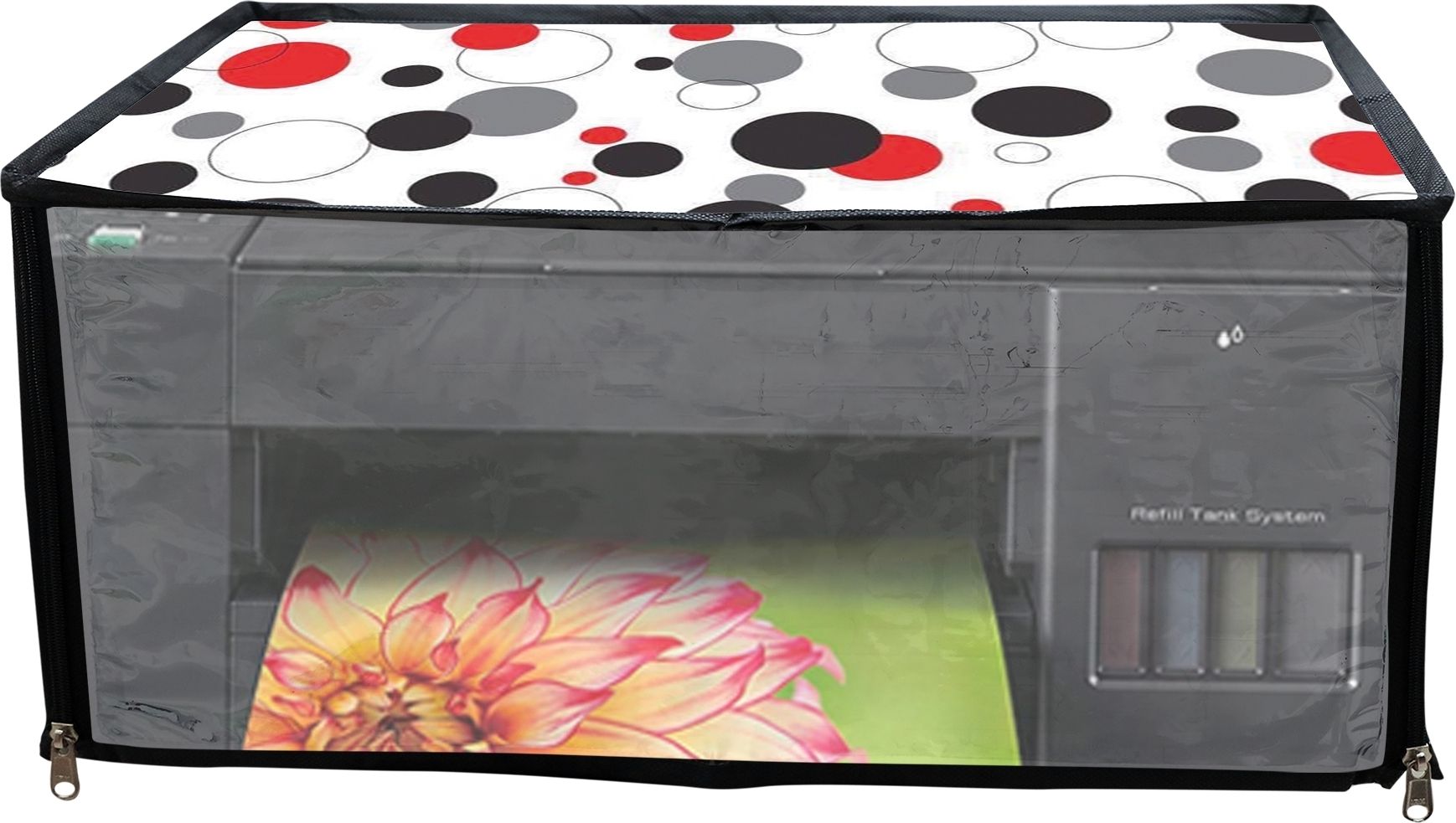 LoomStar for Brother Ink Tank DCP-T220 Red Black Printer Cover-picture-46