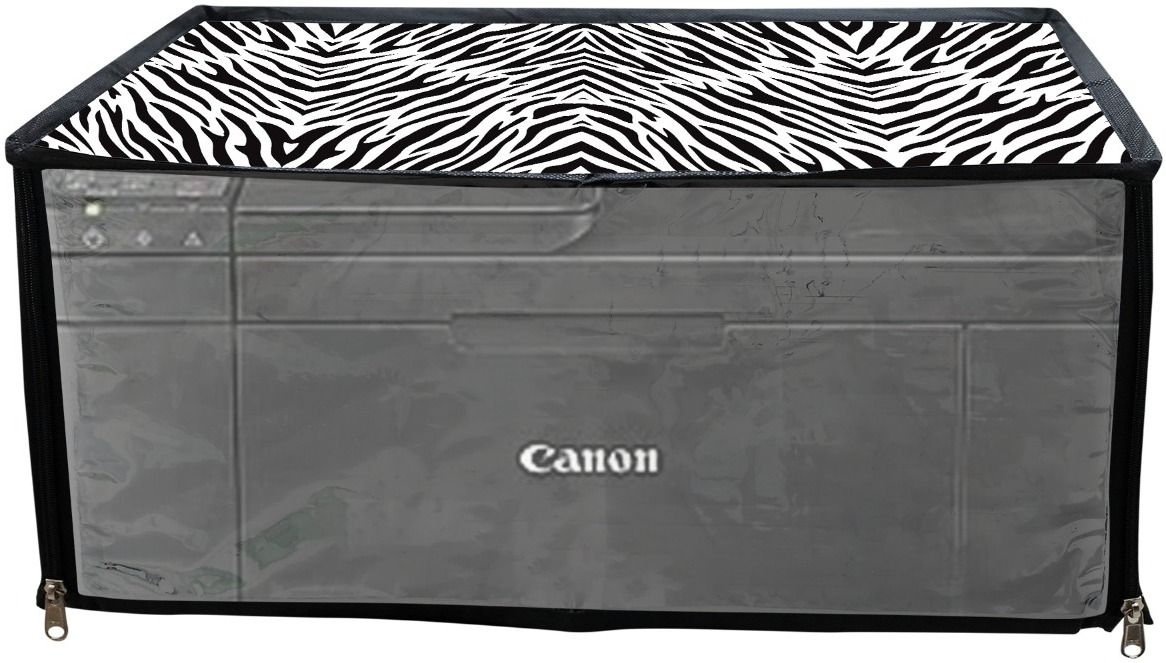 HomeStore-YEP For Canon Pixma E4270 / E4570 All-in-One Ink Efficient Printer Zebra Print Printer Cover-image-42