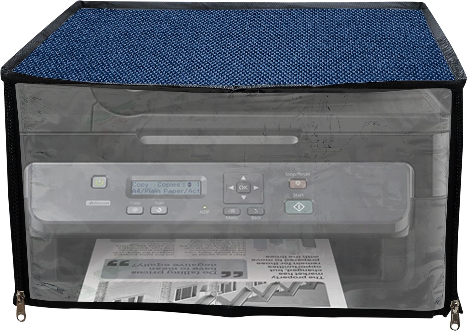 JMT Printer Cover Suitable For Epson Eco Tank M205 Printer (Blue Color) Printer Cover-picture-24