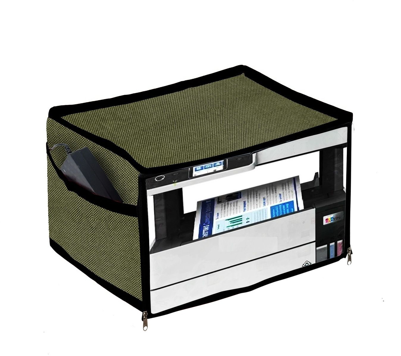 ATP Printer Cover For Epson Eco Tank L6490 Printer (Green Colour) Printer Cover-image-36