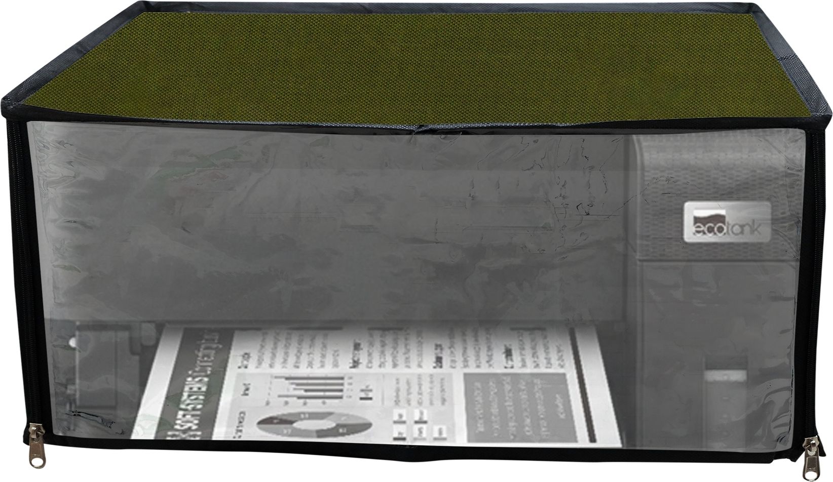 JMT Printer Cover Suitable For Eco Tank M1050 Ink Tank Printer (Solid Green) Printer Cover-picture-18