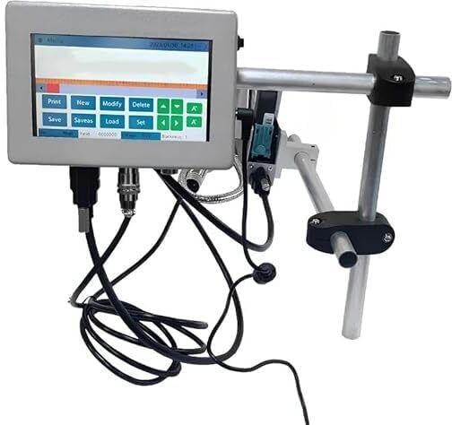 Universal Pack & Code 5-Inch Display Online Automatic TIJ Printer Single Function Monochrome Inkjet Printer-image-5