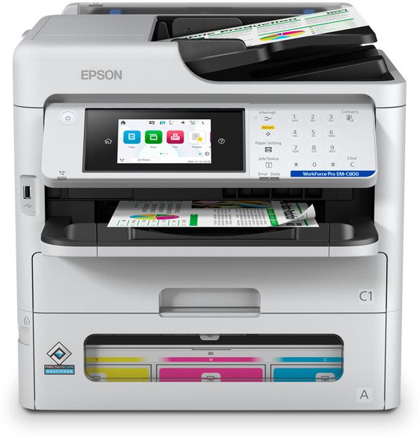 Epson WorkForce Pro WF-M5899 A4 Monochrome Multi Function Printer Multi-function WiFi Monochrome Inkjet Printer-image-35