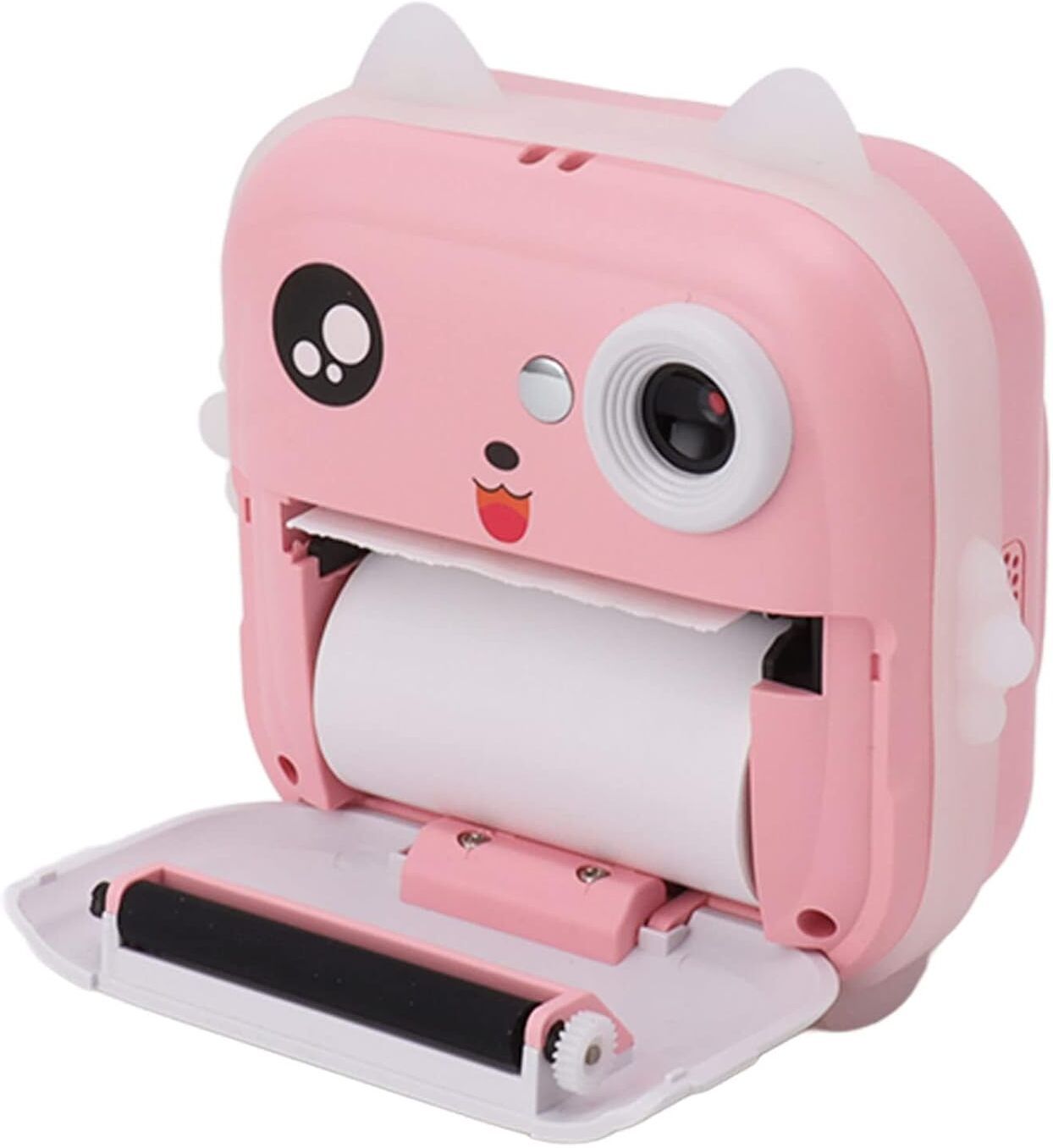ENMORA Camera Children Kids Instant Camera 24MP Kids Digital fds17 Multi-function Monochrome Label Printer-image-11