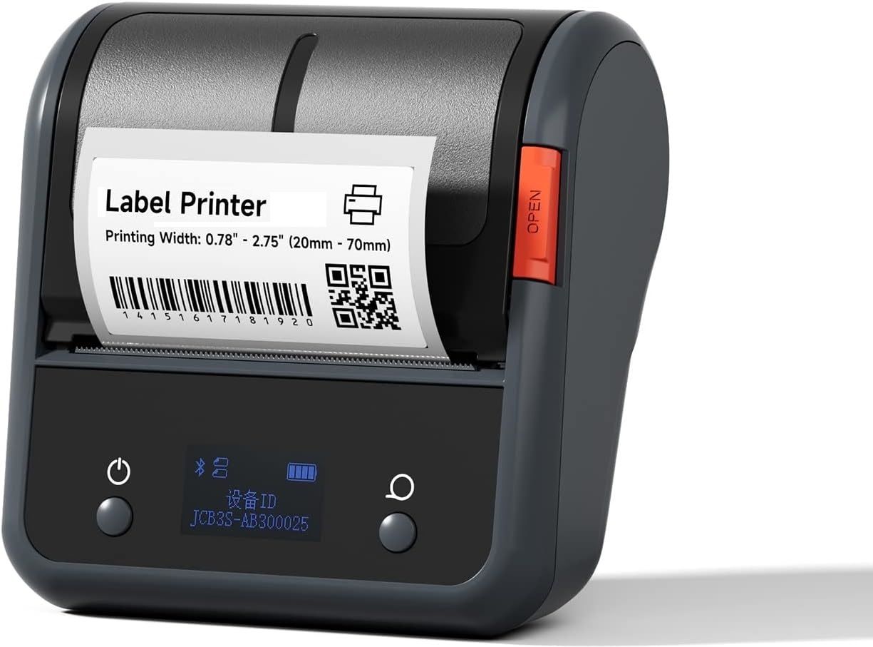 Orlov B3S Wireless Bluetooth Portable Inkless Label Maker Multi-function Monochrome Label Printer-image-27