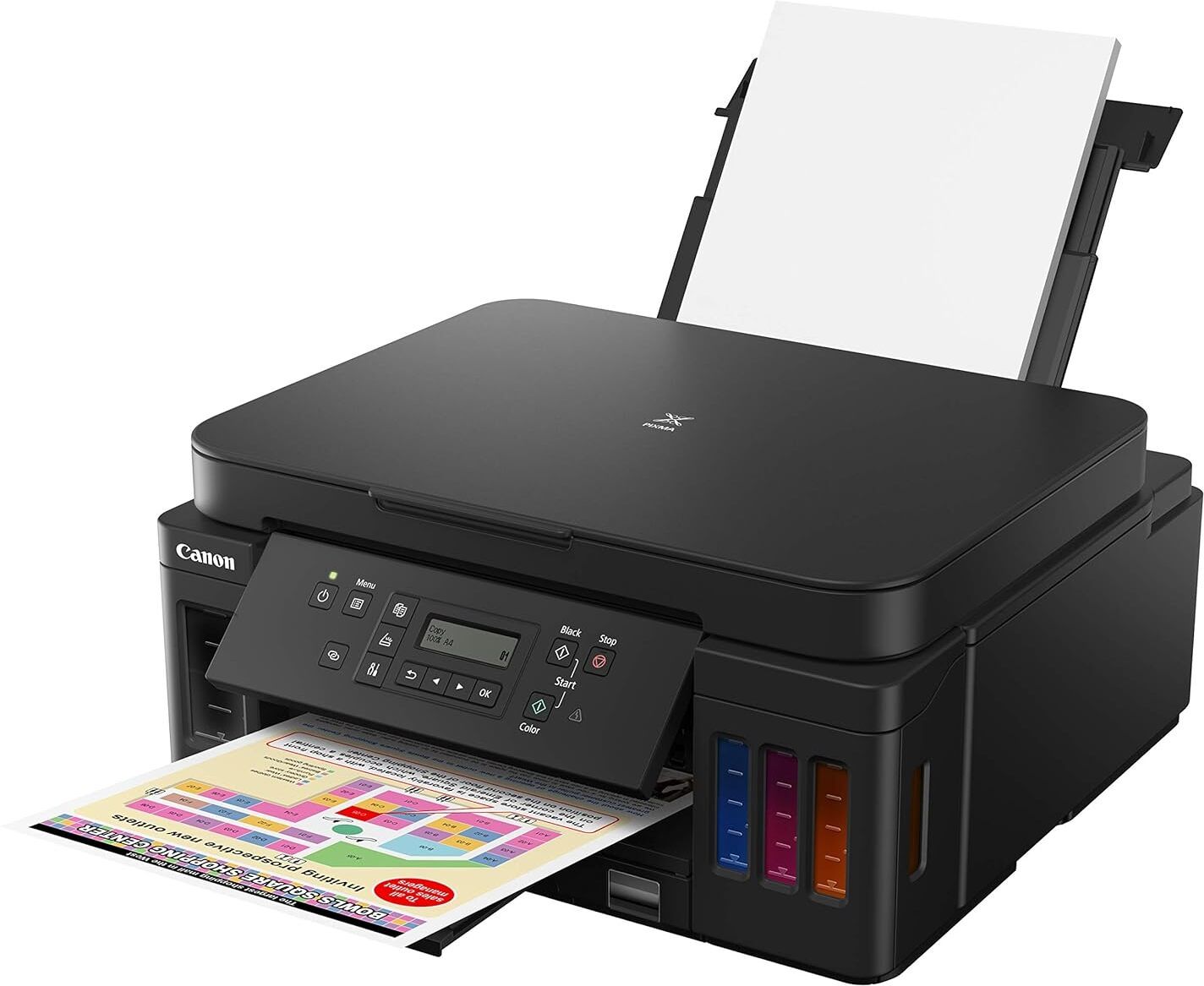 Canon PIXMA G6070 Color All-in-one Inkjet Printer Multi-function WiFi Color Ink Tank Printer-picture-17
