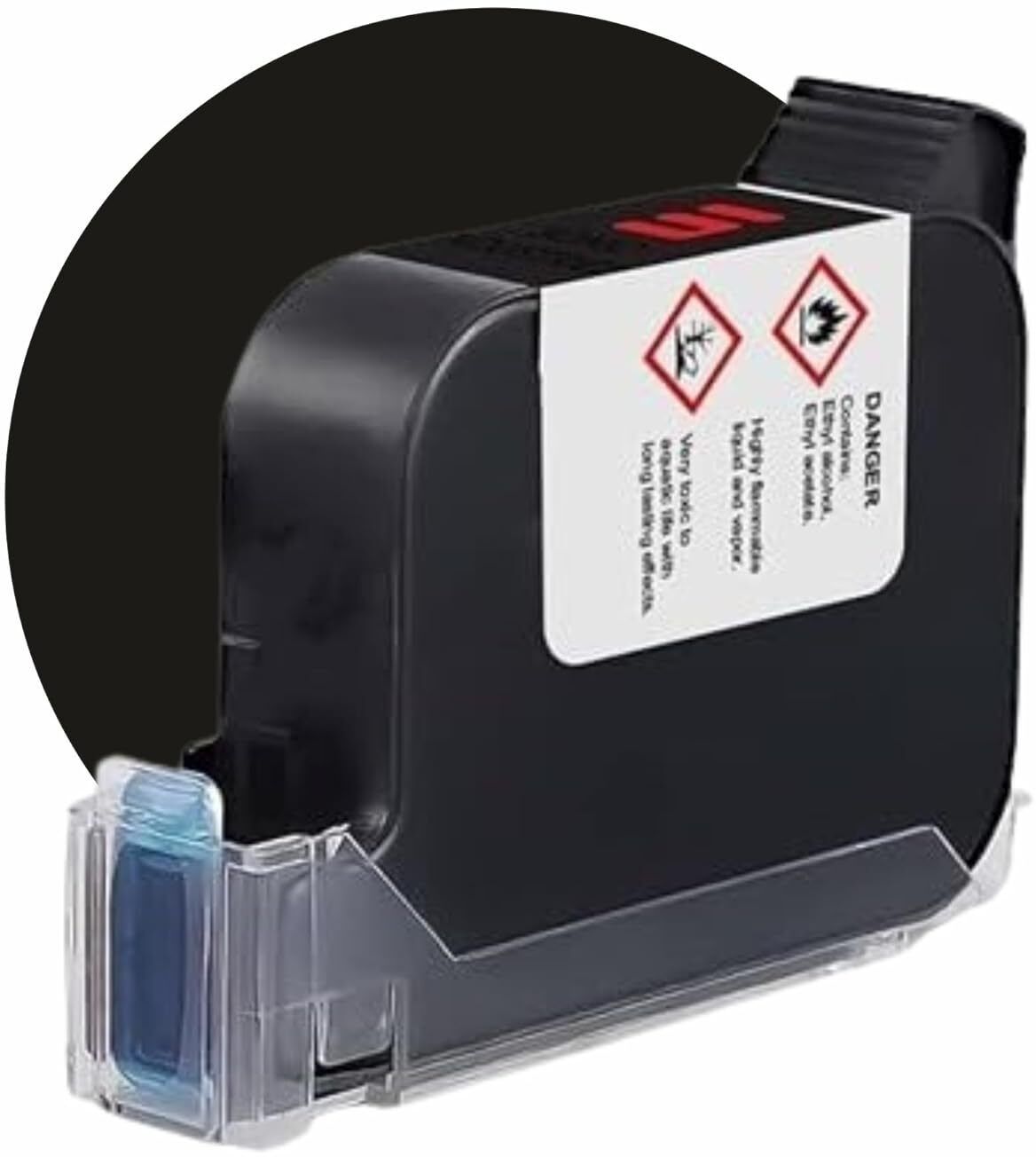 universalseal Solvent-Based 12.7mm (½ Inch) Handheld TIJ Ink Cartridge Single Function Monochrome Inkjet Printer-picture-36