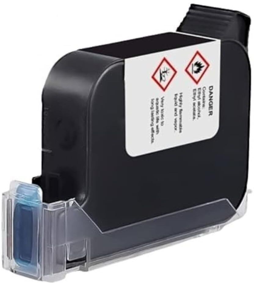 Flicker 2590 Solvent Black Ink Cartridge Compatible for Handheld Inkjet Printer 1 Inch Black Ink Cartridge-image-41