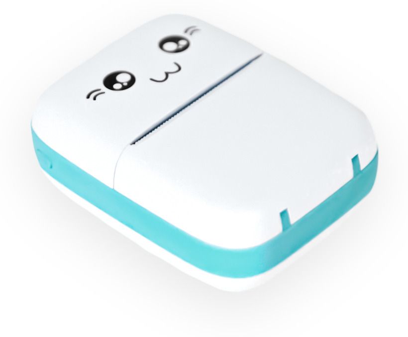 TECHEL Bluetooth Portable Mini Thermal Printers NDC26 Multi-function Monochrome Label Printer