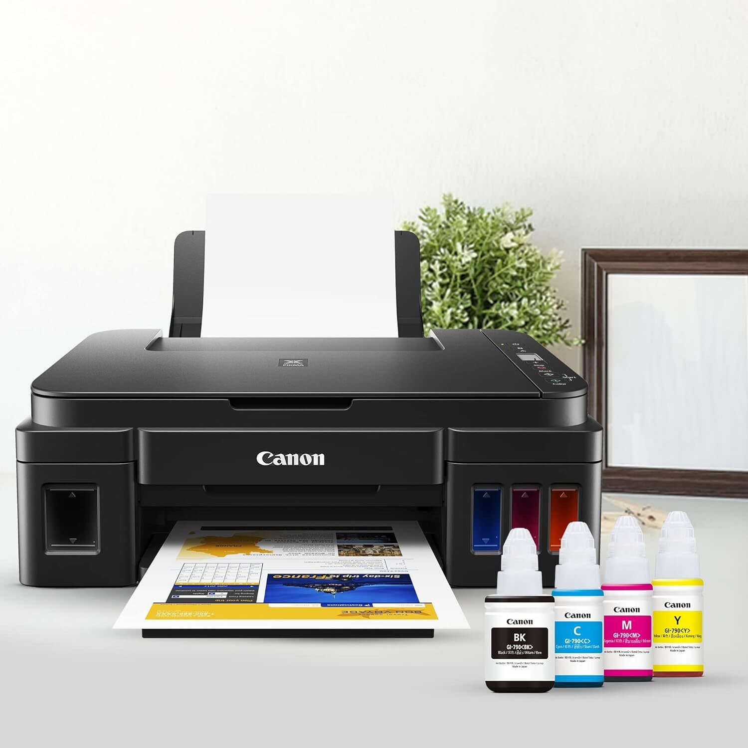 Canon PIXMA MegaTank G2010 All-in-One Ink Tank Colour Printer) Multi-function Color Inkjet Printer-picture-25
