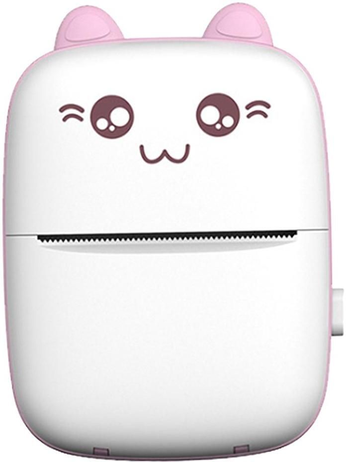 4uonly SMALL Size Mini Printer with Paper Output for Photo qwe16 Multi-function Monochrome Label Printer-image-28