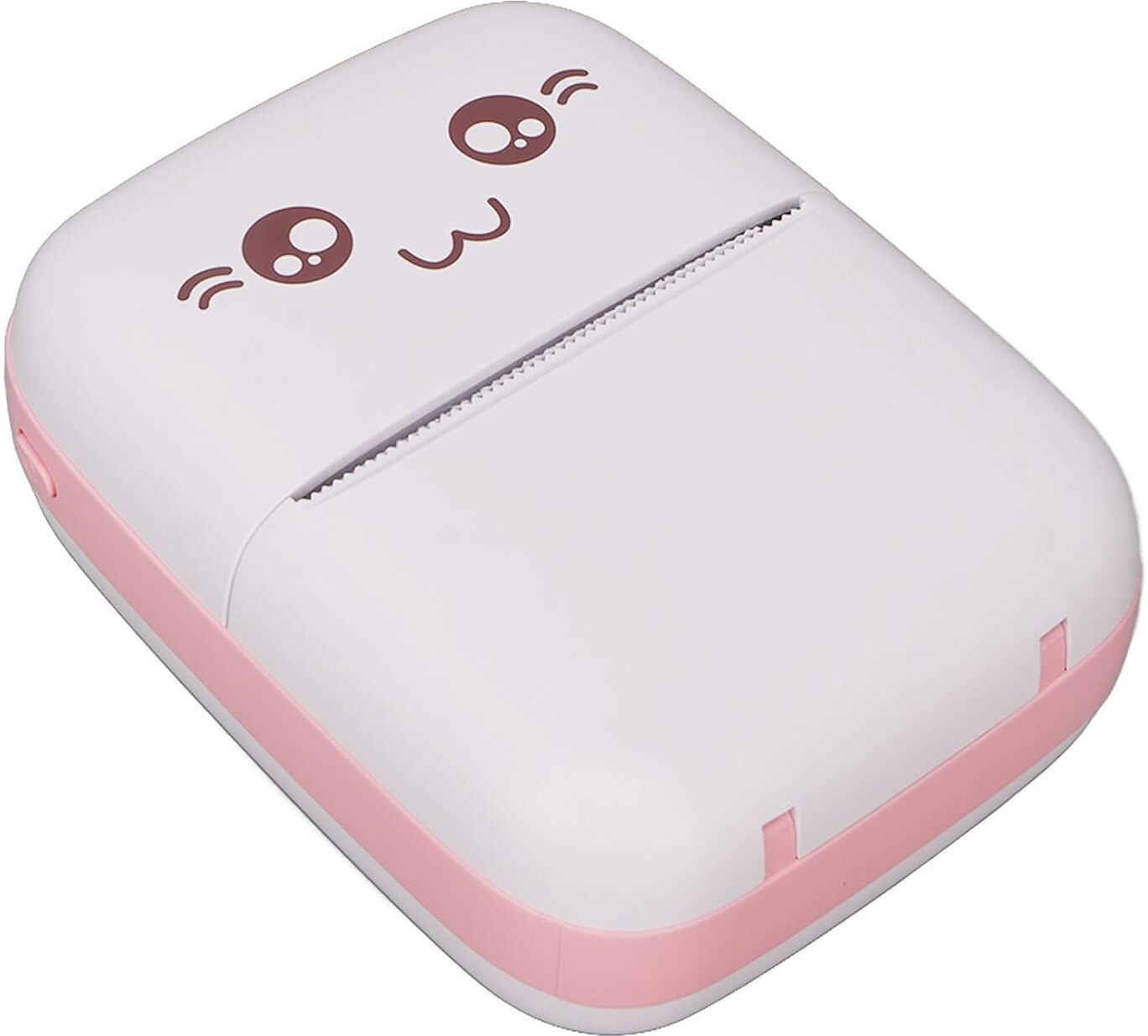 IMMUTABLE Mini Printer, Fast Paper Output Self-Adhesive for3 ROOL (Pink)WDQ9 Multi-function Monochrome Label Printer-picture-38