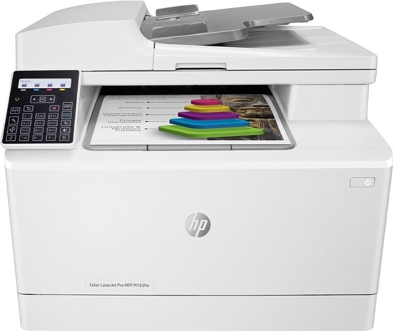 HP M183FW Multi-function WiFi Color Laser Printer with Voice Activated Printing Google Assistant-image-42