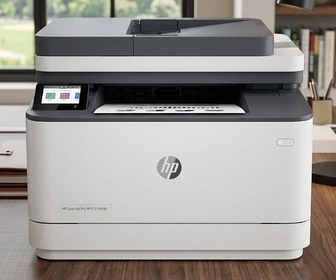 HP LaserJet 3104fdn Duplex Printer: Print, Copy, Scan, USB, Ethernet, Fast Printing Multi-function Monochrome Laser Printer-picture-14