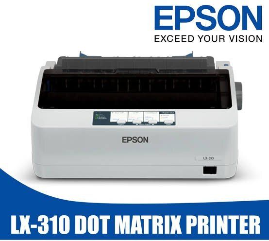 Epson LX-310 Dot Matrix Printer Single Function Monochrome Dot Matrix Printer