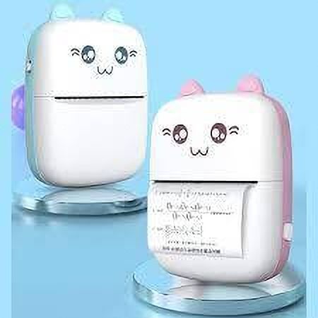 IMMUTABLE Mini Printer 2 Roll Bluetooth Portable Label Printer of Print AZX8 Multi-function Color Label Printer