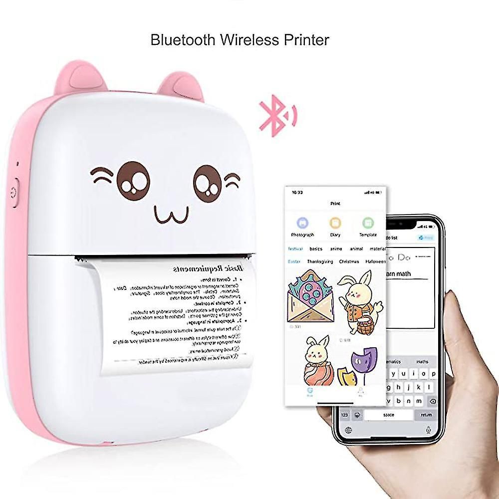 TECHEL Bluetooth Portable Mini Thermal Printers NDC31 Multi-function Monochrome Label Printer-picture-18