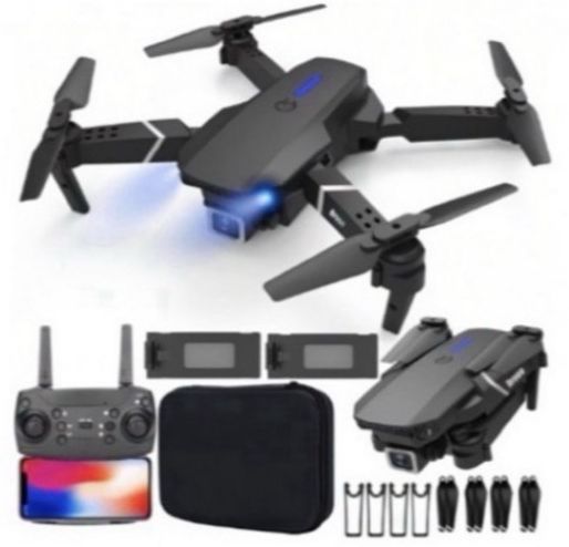 Hoveric E88 Pro Drone with 4K WiFi Camera, Obstacle Sensor & Dual Battery Support 2.4 GHz AM4 4 Core Processor Designed for Workstation-image-36