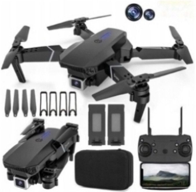 HoverOne E88 Pro Foldable 4K Drone with Gesture Shots & Hover Lock & One-Key Safe Landing 2.6 GHz AM4 4 Core Processor Designed for Workstation-image-23