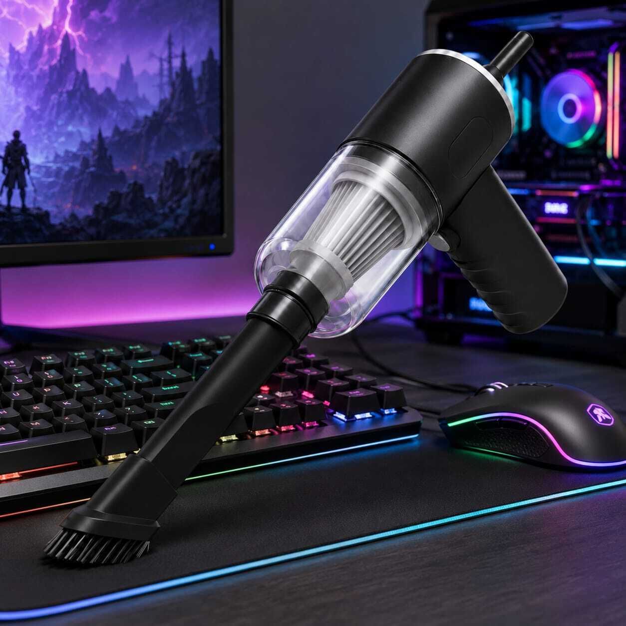 Numix 3-in-1 Professional Mini Vacuum Cleaner 2.4 GHz AM2 2 Core Processor Designed for Desktop, Laptop-picture-30