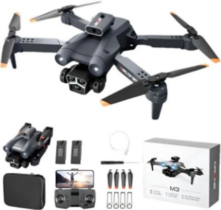 DroneArvix M3 Max FPV Foldable RC Flyer with Stable Hover and 4K Camera Support 6.8 GHz AM4 6 Core Processor Designed for Mobile, Server-picture-45