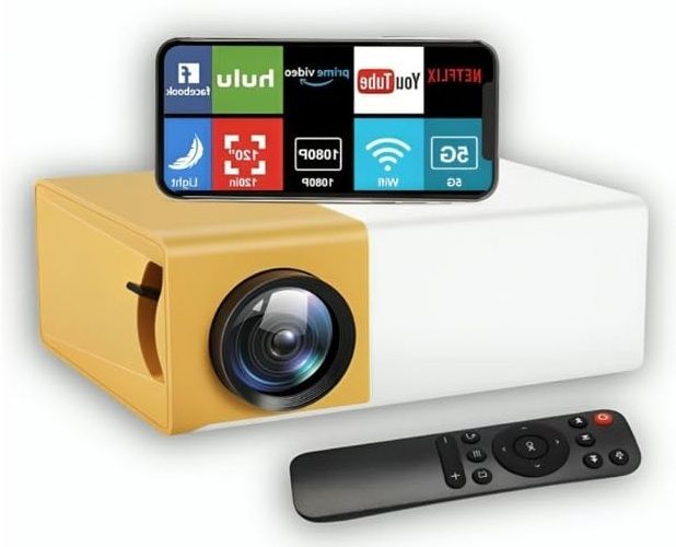 Cinevora Portable YG300 Video Projector with HDMI USB AV SD Input 5.3 GHz AM4 6 Core Processor Designed for Mobile, Server-picture-24