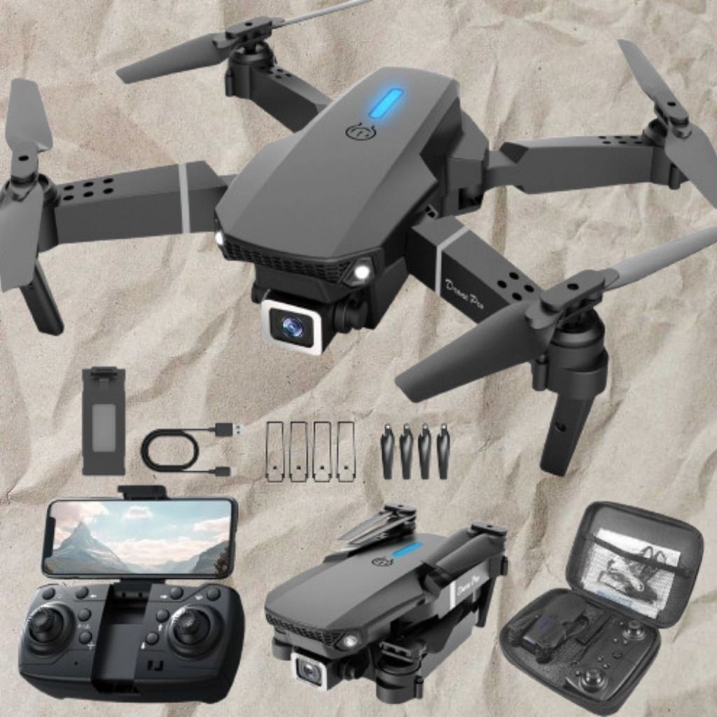 KARNAPLANET Foldable Drone with Camera and Easy Flight Operation 2.4 GHz AM3 3 Core Processor Designed for Mobile-image-40