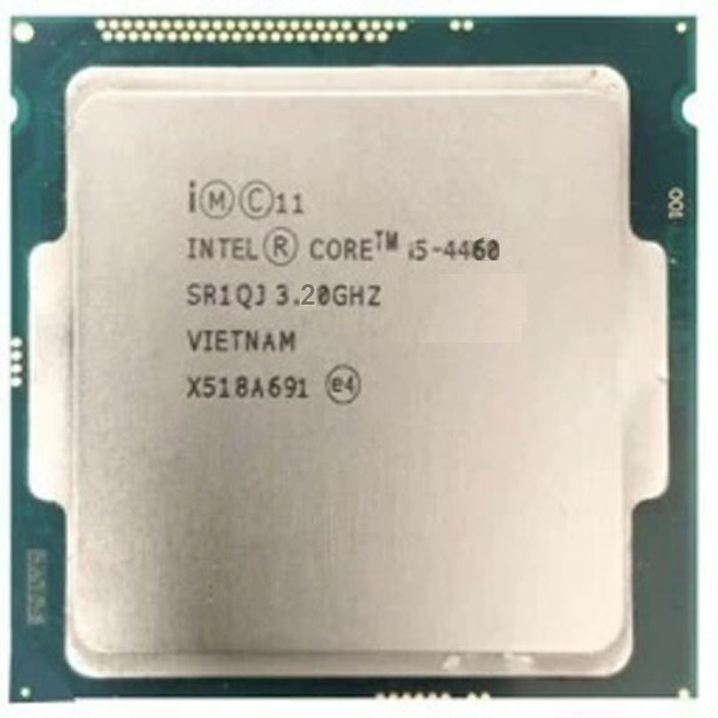 Intel i5-4460 ( 4Th Generation ) 6 MB Smart Cache, 3.2 GHz LGA 1150 Socket 4 Cores Desktop Processor image 1