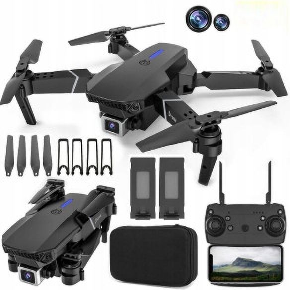 Flyzora Portable Camera Quadcopter with Dual 4K Lens and Real Time FPV Streaming 5.2 GHz AM4 2 Core Processor Designed for Server-image-34