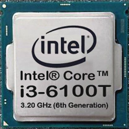 GIGASTAR 3.2 GHz LGA 1151 INTEL CORE I3 6100T Processor