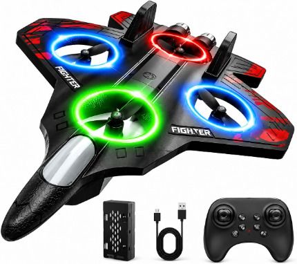 JetFusionX Rechargeable Fighter Plane with Smooth Flight Control 4.8 GHz AM4 6 Core Processor Designed for Mobile, Server-image-35