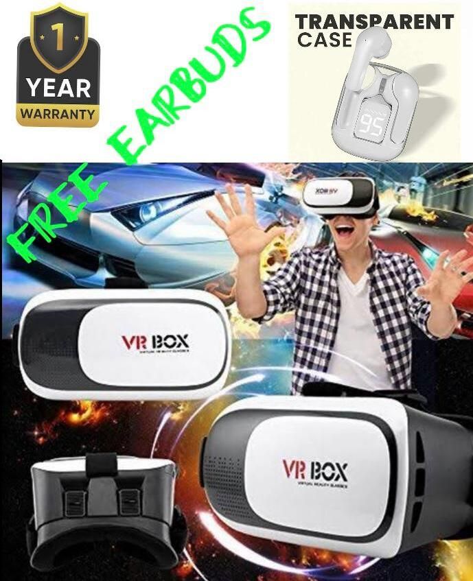Hent Virtual Reality Headset| 3D Glasses WITH Ultrapods 5.5 GHz AM5 10 Core Processor Designed for Mobile-image-10