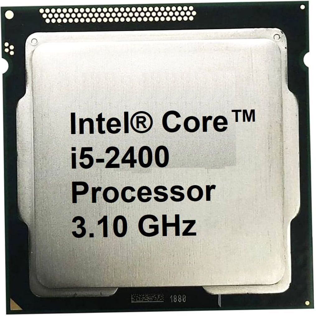 YUIOP 3.1 GHz LGA 1155 Intel® Core™ i5-2400 Processor [6MB Cache, 3.10 GHz Frequency] Processor image 1