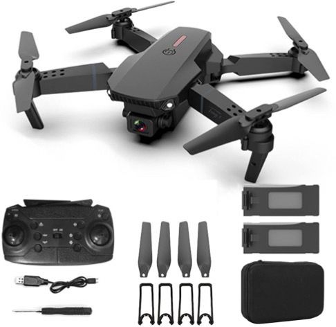 Hoveric E88 Pro Foldable Drone with Dual Speed Mode & HD Transmission 2.4 GHz AM4 4 Core Processor Designed for Workstation-image-47