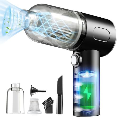 Numix 3-in-1 Multipurpose Mini Vacuum Cleaner for Home, Car & Computer 2.4 GHz AM2 2 Core Processor Designed for Desktop, Laptop-image-27