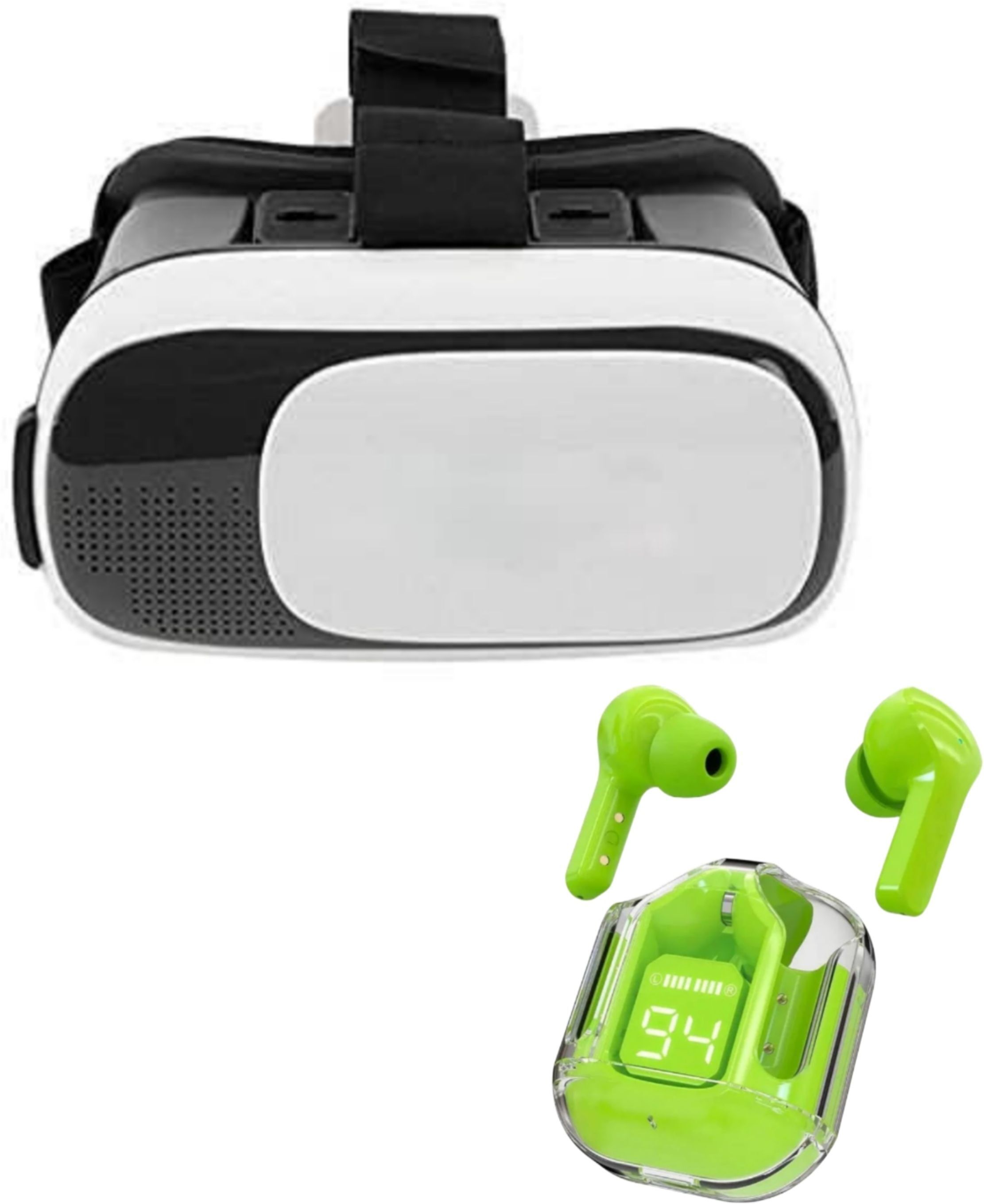 Manni Compact VR Headset with Ultrapods Max Free for Travel and Home Use 5.3 GHz AM2 2 Core Processor Designed for Mobile-image-49