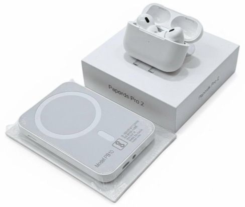 Maglink AirPods 2 Pro & MagSafe Powerbank | HD Sound Earbuds with Fast Snap Charging 5.3 GHz AM2 2 Core Processor Designed for Mobile-image-9