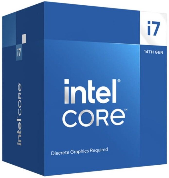 Intel I7-14700F 5.3 GHz Upto 5.4 GHz LGA1700 Socket 12 Cores 28 Threads 33 MB Smart Cache 89.6 kB L2 Cache Desktop Processor