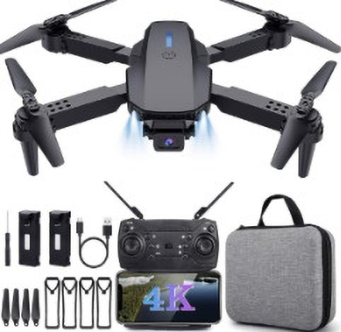 Vrnex Remote Control Camera Quadcopter with Dual Lens and Altitude Hold Mode 5.2 GHz AM4 2 Core Processor Designed for Server-image-0