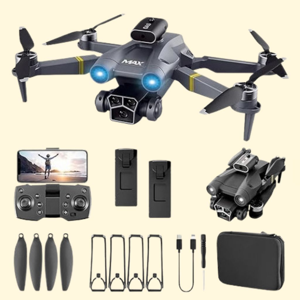 KARNAPLANET Pocket Flight Vision Drone 2.4 GHz AM3 3 Core Processor Designed for Mobile-picture-46